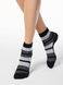 Шкарпетки жіночі бавовняні Conte Elegant CLASSIC (люрекс), Черный, 36-37, 36, Черный