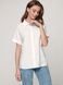Рубашка свободного кроя из премиальной вискозы Conte Elegant LBL 1185, white, XS, 40/170, Белый