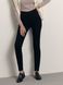 Моделирующие джинсы skinny с высокой посадкой Conte Elegant CON-375, deep black, L, 46/164, Черный