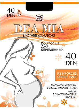 Колготки женские DEA MIA MOTHER COMFORT 40 (для беременных), Bronz, 3, 3, Бронзовый