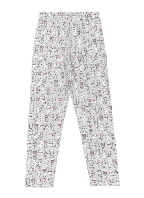 Піжамні жіночі штани DEA MIA 5301 TROUSERS, СВ.СЕРЫЙ, XL, 48/170, Светло-серый