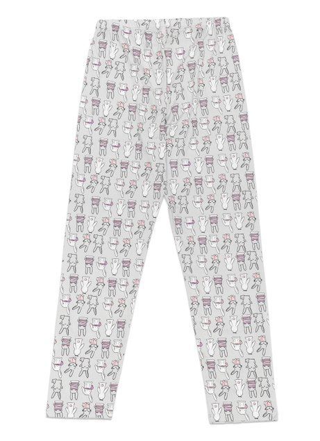 Піжамні жіночі штани DEA MIA 5301 TROUSERS, СВ.СЕРЫЙ, XL, 48/170, Светло-серый