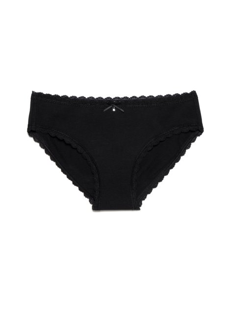 Трусы женские "слип" Conte Elegant SECRET CHARM LB 986, black, XS, 40, Черный