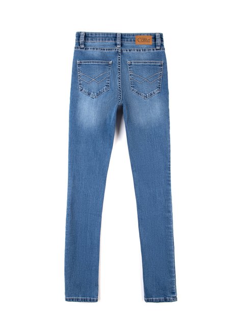 Моделирующие джинсы Skinny со средней посадкой Conte Elegant 4640/4915L, синий, L, 46/170, Синий
