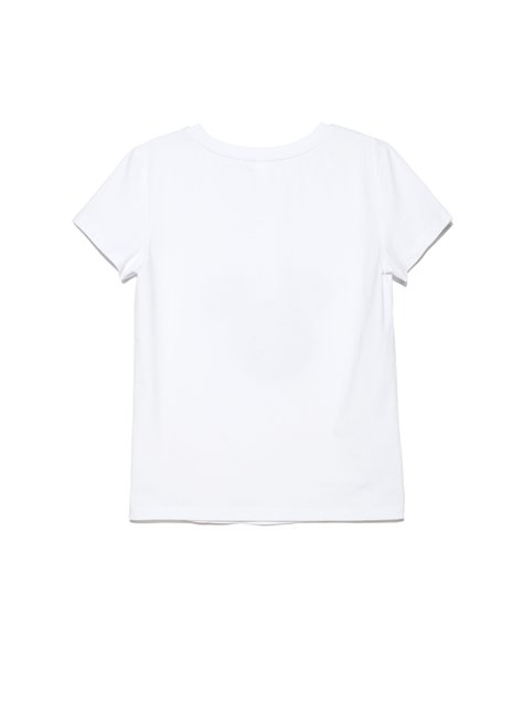 Ультрамодна футболка з коротким рукавом © Disney Conte Elegant LD 947, ice white, XS, 40/170, Білосніжний