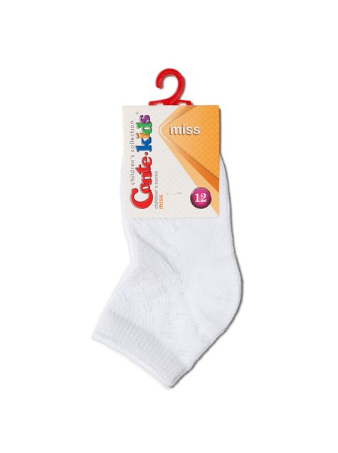 Шкарпетки дитячі Conte Kids MISS (ажурні), Білий, 12, 18, Белый