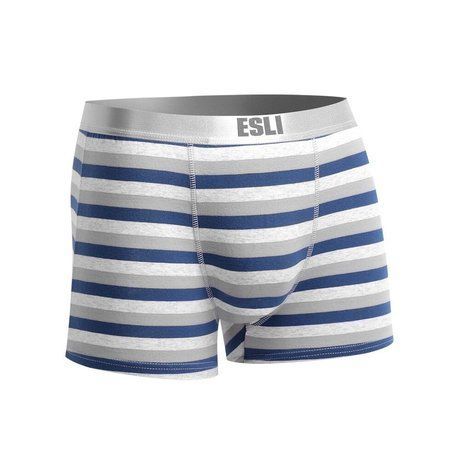 Труси чоловічі "ESLI" EUM019, light grey/blue, L, 48, Комбинированный