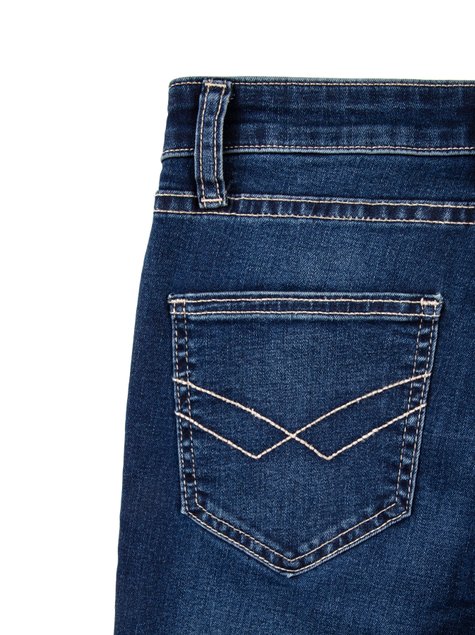 Моделирующие джинсы Skinny со средней посадкой Conte Elegant 4640/4915D, синий, L, 46/170, Синий