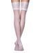 Весільні панчохи з широкою ажурною гумкою Conte Elegant DELUXE, Bianco, 27-29 (3/4), 3, Білосніжний