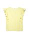 Хлопковая блузка с воланами Conte Elegant LBL 906, pastel yellow, XS, 40/170, Светло-желтый