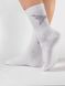 Шкарпетки жіночі Conte Elegant CLASSIC (стрази, люрекс), Білий, 36-37, 36, Белый