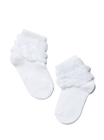 Шкарпетки дитячі Conte Kids TIP-TOP для самих маленьких, Білий, 8, 14, Белый