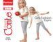Бриджі для дівчаток Conte Elegant BIMBA, grey melange, 98-104, 98см, Сірий