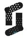 Шкарпетки чоловічі "DIWARI" HAPPY (бавовняні), Черный-Серый, 40-41, 40, Комбинированный
