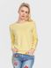 Джемпер жіночий з довгими рукавами Conte Elegant LD 706, Жовтий, XL, 48/158, Желтый
