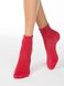 Шкарпетки жіночі віскозні Conte Elegant CLASSIC (люрекс, без гумки), Червоний, 36-37, 36, Красный