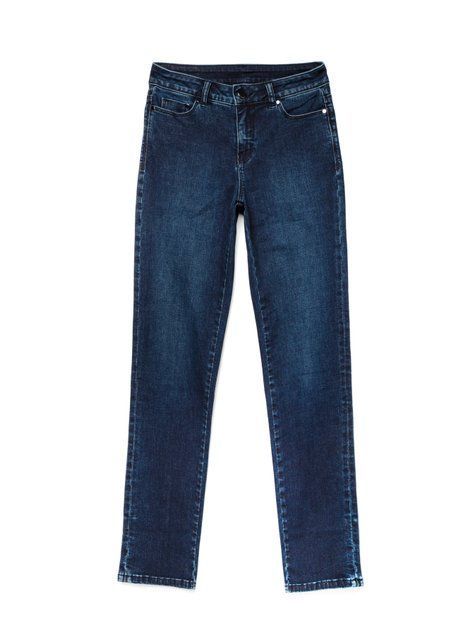 Eco-friendly джинси c ефектом "миттєва корекція живота" Conte Elegant CON-136, dark blue, XL, 48/164, Темно-синий