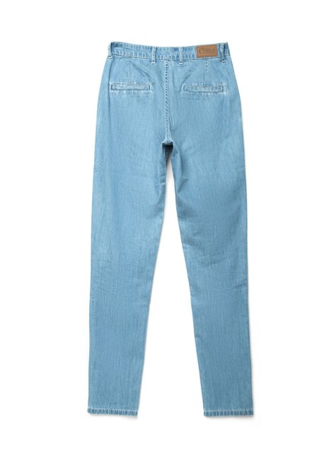 Легкі джинсові eco-friendly штани Conte Elegant CON-140, bleach blue, XS, 40/170, Голубой