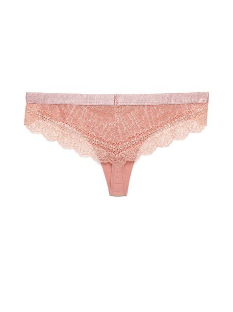 Трусы женские "бразилиана" Conte Elegant FLIRTY LBR 1018, desert flower, M, 44, Светло-розовый