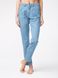 Легкие джинсовые eco-friendly брюки Conte Elegant CON-140, bleach blue, XS, 40/170, Голубой
