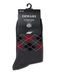 Шкарпетки чоловічі "DIWARI" COMFORT (меланж), Темно-сірий, 44-45, 44, Темно-серый