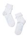 Шкарпетки дитячі Conte Kids TIP-TOP (з мереживною стрічкою), Білий, 14, 21, Белый