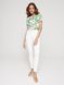 Ультракомфортные джинсы skinny "push-up" с высокой посадкой Conte Elegant CON-241 Lycra&reg;, white, S, 42/164, Белый