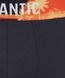 Трусы мужские шорты Atlantic 3MH-164 хлопок. Набор из 3 шт., Чорний/Графітовий/Чорний, L, 48, Чорний