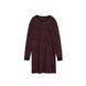 Сукня з леопардовим малюнком Conte Elegant LPL 1045, bordo leo, XS, 40/170, Бордовый