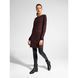Сукня з леопардовим малюнком Conte Elegant LPL 1045, bordo leo, XS, 40/170, Бордовый